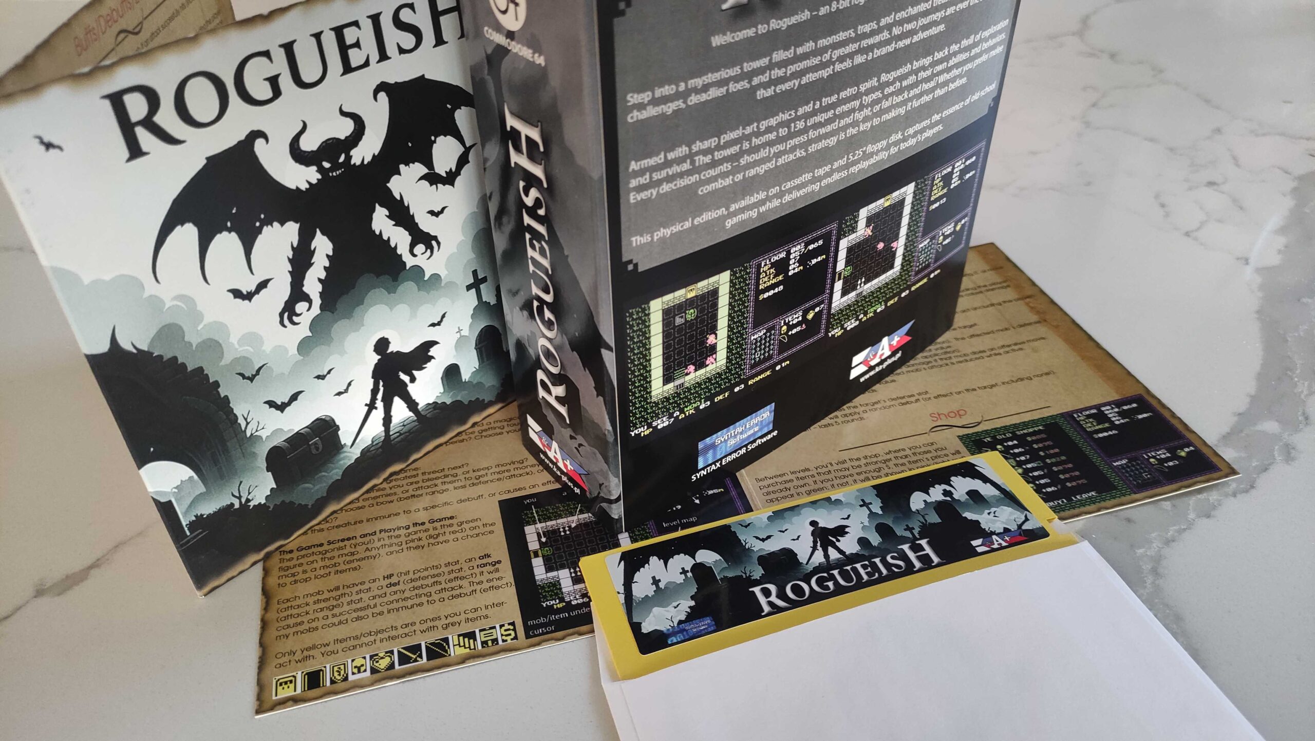 You are currently viewing New C64 release: ROGUEish!